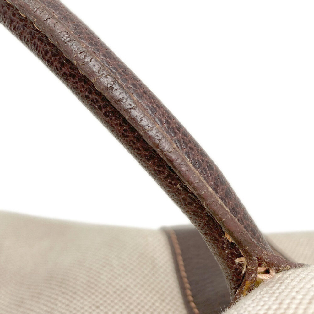 Hermes Garden Party PM Marron Silver Hardware Handbag Toile H/Buffle Women's ... - Picture 14 of 16